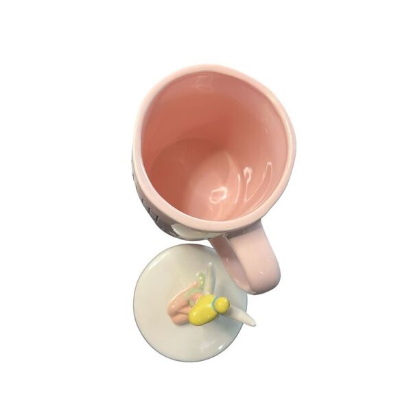 Disney Rae Dunn Mug Set W Tinker Bell Topper - Picture 5 of 6